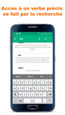 Conjugaison - Verbes Français android App screenshot 0