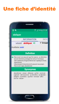 Conjugaison - Verbes Français android App screenshot 2