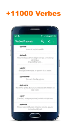 Conjugaison - Verbes Français android App screenshot 3